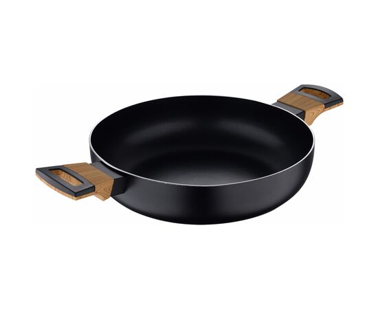 Сотейник Bergner Earth black з кришкою 28 см (BG-32038-BK), изображение 3 Сотейник Bergner Earth black з кришкою 28 см (BG-32038-BK), изображение 3