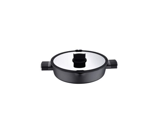 Сотейник Bergner Ion з кришкою 3.37 л (BG-35803-BK), изображение 2 Сотейник Bergner Ion з кришкою 3.37 л (BG-35803-BK), изображение 2