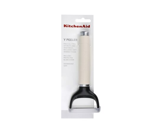 Овощечистка KitchenAid Coreline, горизонтальна 18,8 см, кремовий (KAG145OHACE), изображение 4 Овощечистка KitchenAid Coreline, горизонтальна 18,8 см, кремовий (KAG145OHACE), изображение 4