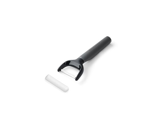Овощечистка KitchenAid Coreline, горизонтальна 18,8 см, сірий (KAS145OHCGG), изображение 2 Овощечистка KitchenAid Coreline, горизонтальна 18,8 см, сірий (KAS145OHCGG), изображение 2
