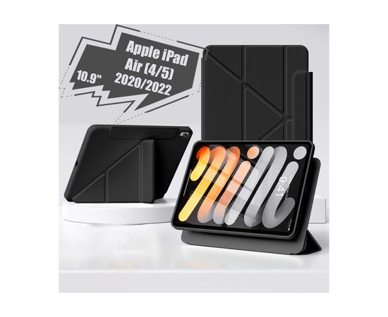 Чехол для планшета BeCover Ultra Slim Origami Flex Apple iPad Air (4/5) 2020/2022 10.9" Black (712973), изображение 7 Чехол для планшета BeCover Ultra Slim Origami Flex Apple iPad Air (4/5) 2020/2022 10.9" Black (712973), изображение 7