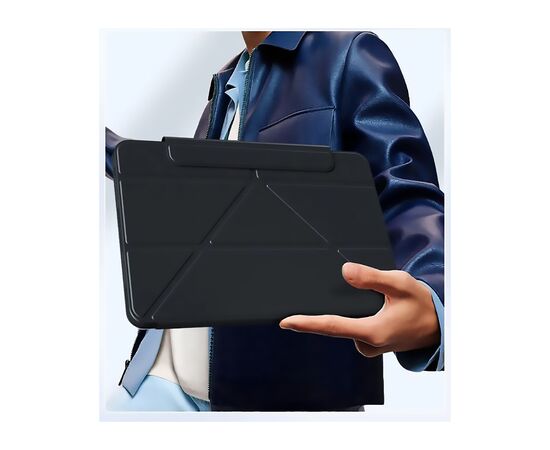 Чехол для планшета BeCover Ultra Slim Origami Flex Apple iPad Pro 11" M4 2024 Black (712977), изображение 4 Чехол для планшета BeCover Ultra Slim Origami Flex Apple iPad Pro 11" M4 2024 Black (712977), изображение 4