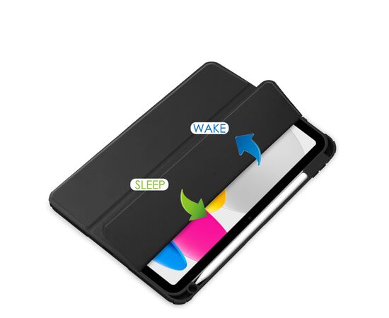 Чохол до планшета BeCover Soft Edge TPU Apple Pencil Apple iPad Air (4/5) 2020/2022 10.9" Black (711696), зображення 2 Чохол до планшета BeCover Soft Edge TPU Apple Pencil Apple iPad Air (4/5) 2020/2022 10.9" Black (711696), зображення 2