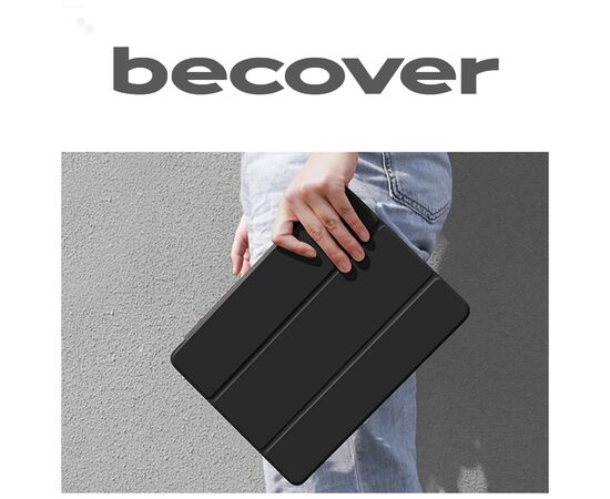 Чохол до планшета BeCover Soft Edge TPU Apple Pencil Apple iPad Air (4/5) 2020/2022 10.9" Black (711696), зображення 7 Чохол до планшета BeCover Soft Edge TPU Apple Pencil Apple iPad Air (4/5) 2020/2022 10.9" Black (711696), зображення 7