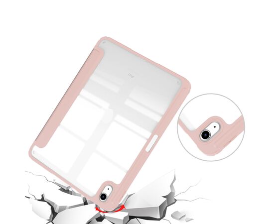 Чохол до планшета BeCover Soft Edge TPU Apple Pencil Apple iPad Air (4/5) 2020/2022 10.9" Pink (711700), зображення 4 Чохол до планшета BeCover Soft Edge TPU Apple Pencil Apple iPad Air (4/5) 2020/2022 10.9" Pink (711700), зображення 4