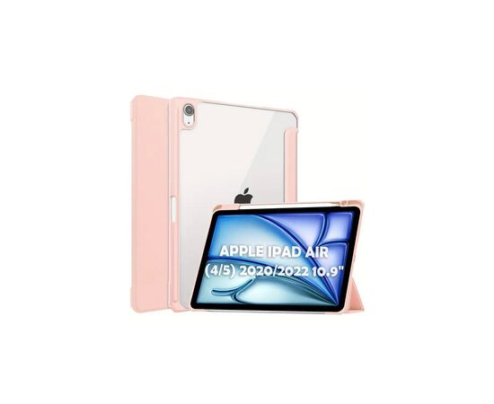 Чохол до планшета BeCover Soft Edge TPU Apple Pencil Apple iPad Air (4/5) 2020/2022 10.9" Pink (711700)
