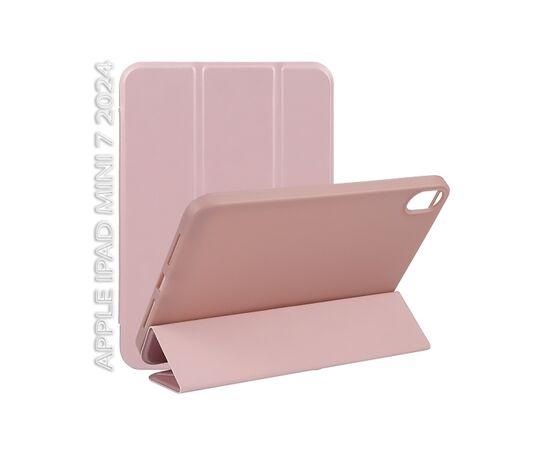 Чохол до планшета BeCover Tri Fold Soft TPU BeCover Apple iPad Mini 7 2024 Pink (712448)