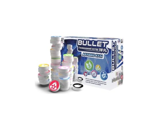 Настольная игра Games 7 Days Bullet. Делюкс пули (укр.) (BS002UA), изображение 4 Настольная игра Games 7 Days Bullet. Делюкс пули (укр.) (BS002UA), изображение 4