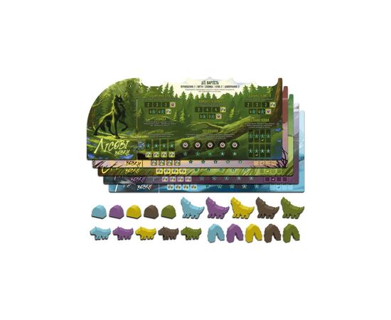 Настольная игра Games 7 Days Стая (The Wolves) (укр.) (ZG001U), изображение 5 Настольная игра Games 7 Days Стая (The Wolves) (укр.) (ZG001U), изображение 5