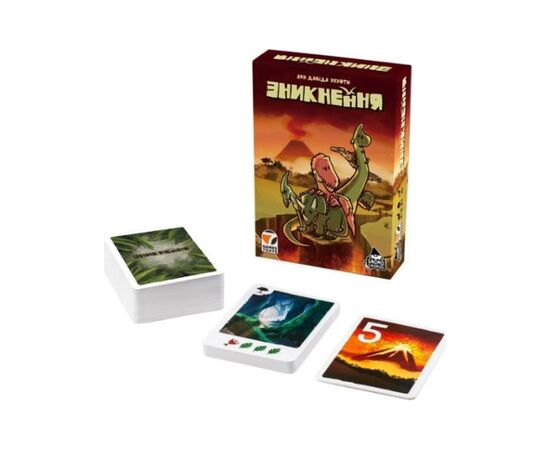 Настольная игра Games 7 Days Исчезновение (¡Extincion!) (укр.) (G7D064UA), изображение 2 Настольная игра Games 7 Days Исчезновение (¡Extincion!) (укр.) (G7D064UA), изображение 2