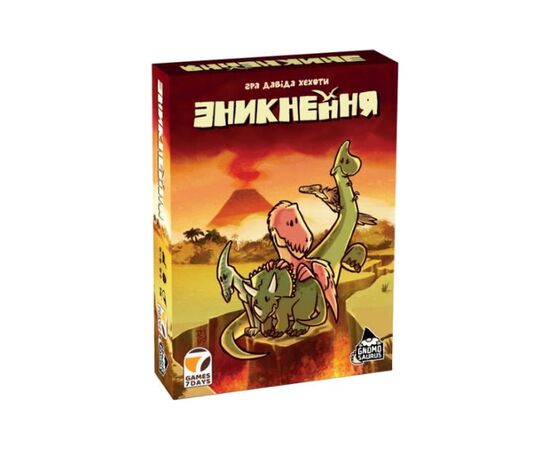 Настільна гра Games 7 Days Зникнення (¡Extincion!) (укр.) (G7D064UA)