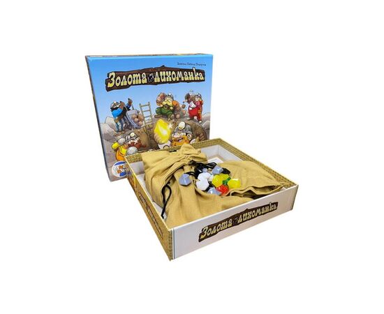 Настольная игра Games 7 Days Золотая лихорадка (Gold Fever) (укр.) (ЗЛ001UA), изображение 2 Настольная игра Games 7 Days Золотая лихорадка (Gold Fever) (укр.) (ЗЛ001UA), изображение 2
