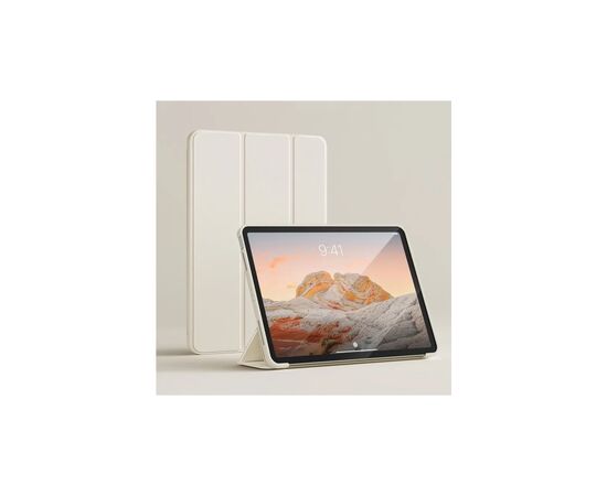 Чохол до планшета BeCover Tri Fold Soft TPU Silicone BeCover Apple iPad Air (4/5) 2020/2022 10.9" Beige (711734), зображення 3 Чохол до планшета BeCover Tri Fold Soft TPU Silicone BeCover Apple iPad Air (4/5) 2020/2022 10.9" Beige (711734), зображення 3