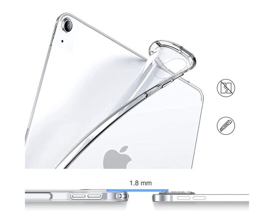 Чохол до планшета BeCover Transparancy BeCover Apple iPad 10.9" 2022 (712926), зображення 3 Чохол до планшета BeCover Transparancy BeCover Apple iPad 10.9" 2022 (712926), зображення 3