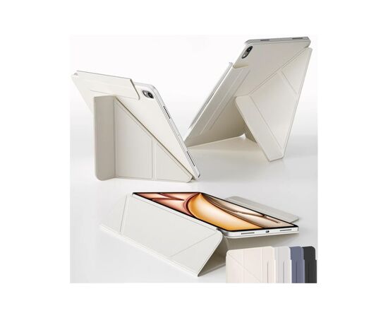 Чехол для планшета BeCover Ultra Slim Origami Magnetic Apple iPad Mini 7 2024 Beige (712948), изображение 4 Чехол для планшета BeCover Ultra Slim Origami Magnetic Apple iPad Mini 7 2024 Beige (712948), изображение 4