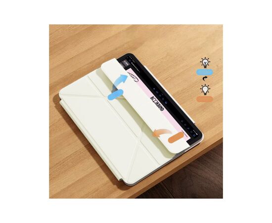 Чехол для планшета BeCover Ultra Slim Origami Magnetic Apple iPad Mini 7 2024 Beige (712948), изображение 6 Чехол для планшета BeCover Ultra Slim Origami Magnetic Apple iPad Mini 7 2024 Beige (712948), изображение 6