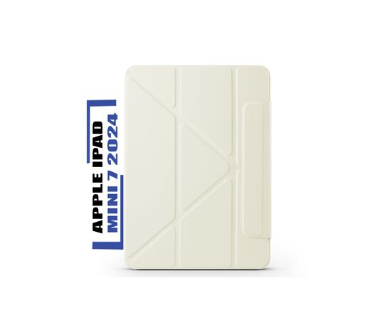 Чехол для планшета BeCover Ultra Slim Origami Magnetic Apple iPad Mini 7 2024 Beige (712948)