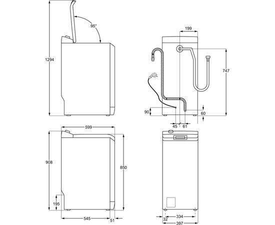 Стиральная машина Electrolux EW8T3372U, изображение 8
