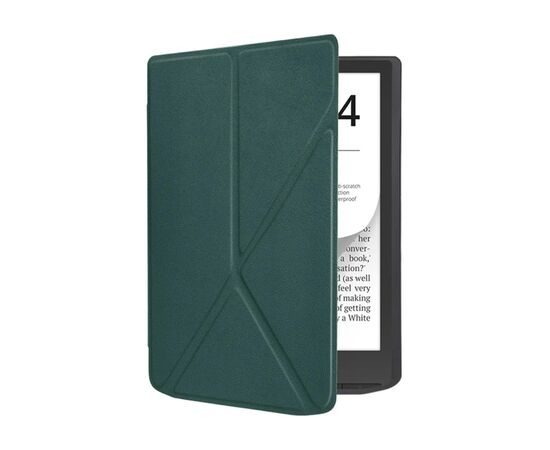 Чехол для электронной книги BeCover Ultra Slim Origami PocketBook 743G InkPad 4/InkPad Color 2/InkPad Color 3 (7.8") Dark Green (713084), изображение 5 Чехол для электронной книги BeCover Ultra Slim Origami PocketBook 743G InkPad 4/InkPad Color 2/InkPad Color 3 (7.8") Dark Green (713084), изображение 5