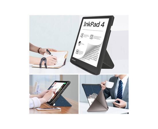 Чехол для электронной книги BeCover Ultra Slim Origami PocketBook 743G InkPad 4/InkPad Color 2/InkPad Color 3 (7.8") Good Night (713088), изображение 3 Чехол для электронной книги BeCover Ultra Slim Origami PocketBook 743G InkPad 4/InkPad Color 2/InkPad Color 3 (7.8") Good Night (713088), изображение 3
