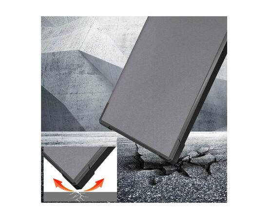 Чехол для электронной книги BeCover Ultra Slim Origami PocketBook 743G InkPad 4/InkPad Color 2/InkPad Color 3 (7.8") Gray (713087), изображение 4 Чехол для электронной книги BeCover Ultra Slim Origami PocketBook 743G InkPad 4/InkPad Color 2/InkPad Color 3 (7.8") Gray (713087), изображение 4