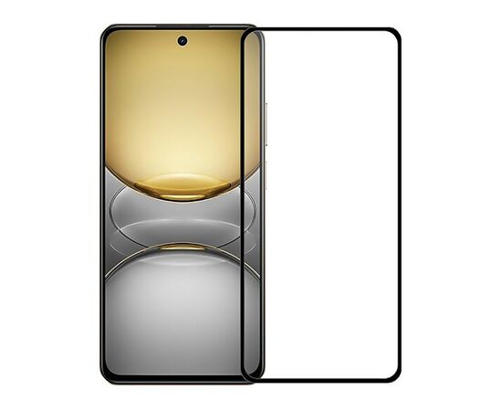 Стекло защитное BeCover Realme C75 Black (713034), изображение 2 Стекло защитное BeCover Realme C75 Black (713034), изображение 2