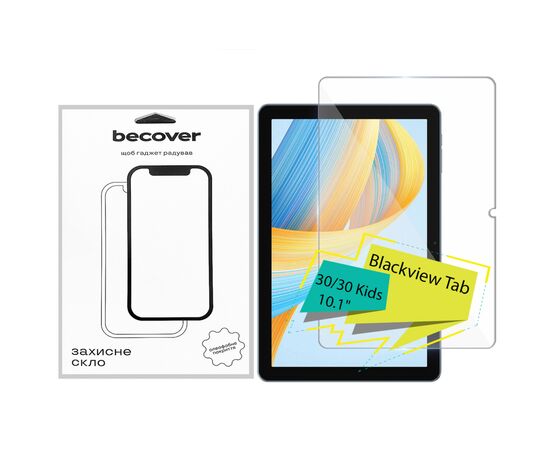 Стекло защитное BeCover Blackview Tab 30/30 Kids 10.1" (713037)