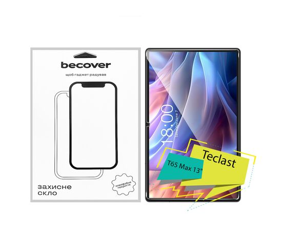 Скло захисне BeCover Teclast Tab T65 Max 13" (713041)