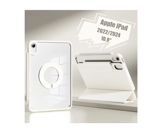 Чехол для планшета BeCover Ultra Slim Origami Flex Apple iPad 10.9" 2022/2024 Beige (712972), изображение 7 Чехол для планшета BeCover Ultra Slim Origami Flex Apple iPad 10.9" 2022/2024 Beige (712972), изображение 7