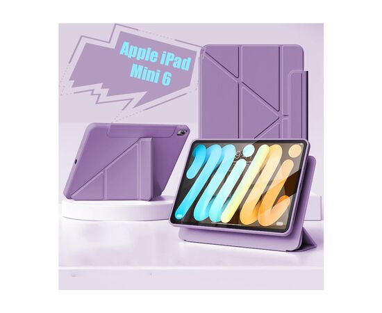Чехол для планшета BeCover Ultra Slim Origami Flex Apple iPad Mini 6 2021 Purple (712968), изображение 5 Чехол для планшета BeCover Ultra Slim Origami Flex Apple iPad Mini 6 2021 Purple (712968), изображение 5