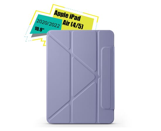 Чехол для планшета BeCover Ultra Slim Origami Magnetic Apple iPad Air (4/5) 2020/2022 10.9" Deep Purple (712955)