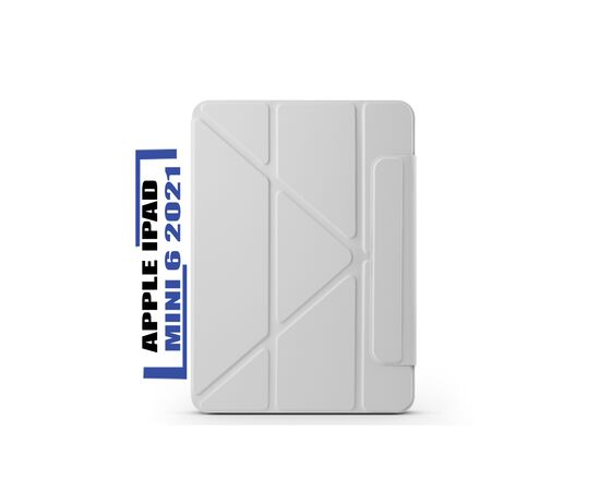 Чохол до планшета BeCover Ultra Slim Origami Magnetic Apple iPad Mini 6 2021 Gray (712944)