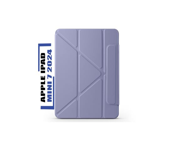 Чехол для планшета BeCover Ultra Slim Origami Magnetic Apple iPad Mini 7 2024 Deep Purple (712950)