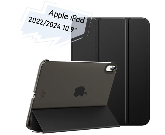 Чохол до планшета BeCover Tri Fold Hard Apple iPad 10.9" 2022/2024 Black (712983)