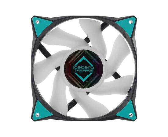 Кулер до корпусу Iceberg Group IceGALE ARGB - 120mm Black (ICEGALE12A-E0A)