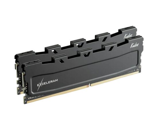 Модуль пам'яті для комп'ютера DDR5 48GB (2x24GB) 6000 MHz Black Kudos eXceleram (EK50480604048CD), зображення 2 Модуль пам'яті для комп'ютера DDR5 48GB (2x24GB) 6000 MHz Black Kudos eXceleram (EK50480604048CD), зображення 2