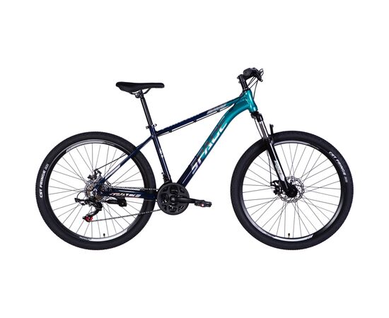 Велосипед Space 27.5" Phaeton AM DD рама-17" Al синьо-зелений 2025 (OPS-SP-27.5-031)
