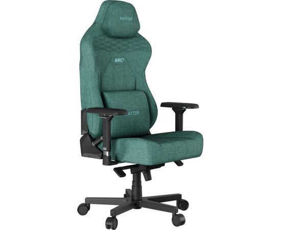 Кресло игровое Hator Arc 2 Fabric XL Emerald (HTC2108), изображение 2 Кресло игровое Hator Arc 2 Fabric XL Emerald (HTC2108), изображение 2