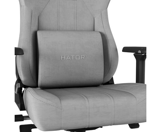 Кресло игровое Hator Arc 2 Fabric XL Grey (HTC2106), изображение 5 Кресло игровое Hator Arc 2 Fabric XL Grey (HTC2106), изображение 5