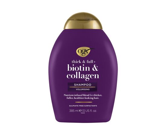 Шампунь OGX Biotin&Collagen для позбавлених об'єму, тонк. волосся 385 мл (0022796976703)