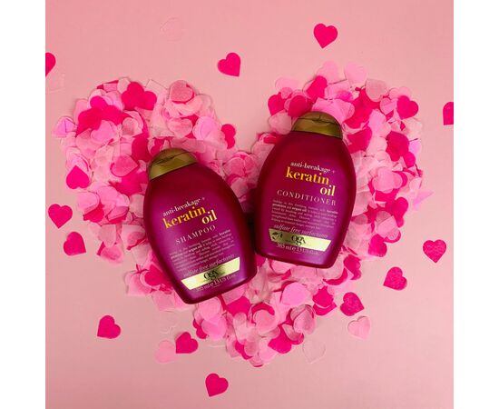 Шампунь OGX Keratin Oil против ломкости с кератиновым маслом 385 мл (0022796977519), изображение 9 Шампунь OGX Keratin Oil против ломкости с кератиновым маслом 385 мл (0022796977519), изображение 9