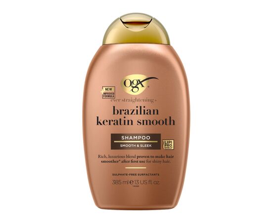 Шампунь OGX Brazilian Keratin Smooth для укрепления волос 385 мл (0022796976017)
