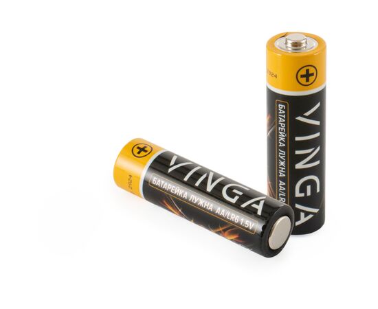 Батарейка AA LR6 Alkaline 2pcs Blister Vinga (VJABAA2), изображение 4 Батарейка AA LR6 Alkaline 2pcs Blister Vinga (VJABAA2), изображение 4