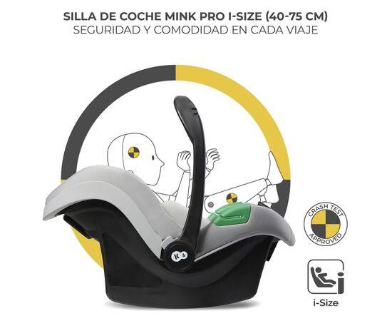 Коляска Kinderkraft 3 в 1 Moov 2 Air Light Gray (KSMOOV02LGR3000) (5902533925940), изображение 3 Коляска Kinderkraft 3 в 1 Moov 2 Air Light Gray (KSMOOV02LGR3000) (5902533925940), изображение 3