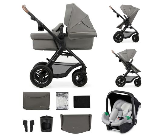 Коляска Kinderkraft 3 в 1 Moov 2 Air Light Gray (KSMOOV02LGR3000) (5902533925940)