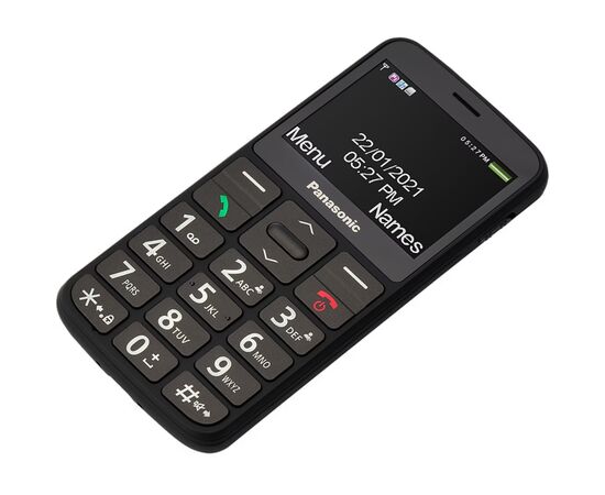 Мобильный телефон Panasonic KX-TU160 Black (KX-TU160EXB), изображение 7 Мобильный телефон Panasonic KX-TU160 Black (KX-TU160EXB), изображение 7