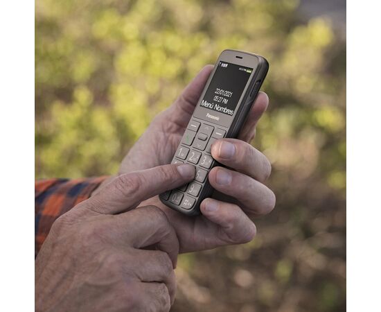 Мобильный телефон Panasonic KX-TU160 Grey (KX-TU160EXG), изображение 9 Мобильный телефон Panasonic KX-TU160 Grey (KX-TU160EXG), изображение 9