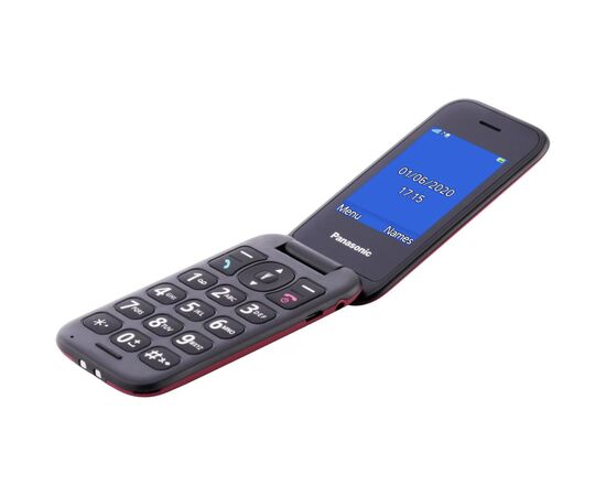 Мобільний телефон Panasonic KX-TU400 Red (KX-TU400EXR), зображення 5 Мобільний телефон Panasonic KX-TU400 Red (KX-TU400EXR), зображення 5
