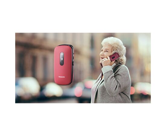 Мобильный телефон Panasonic KX-TU446 Red (KX-TU446EXR), изображение 8 Мобильный телефон Panasonic KX-TU446 Red (KX-TU446EXR), изображение 8