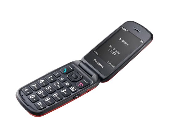 Мобильный телефон Panasonic KX-TU550 Red (KX-TU550EXR), изображение 8